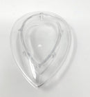 A clear, plastic jar cover for a Preethi mixer jar.