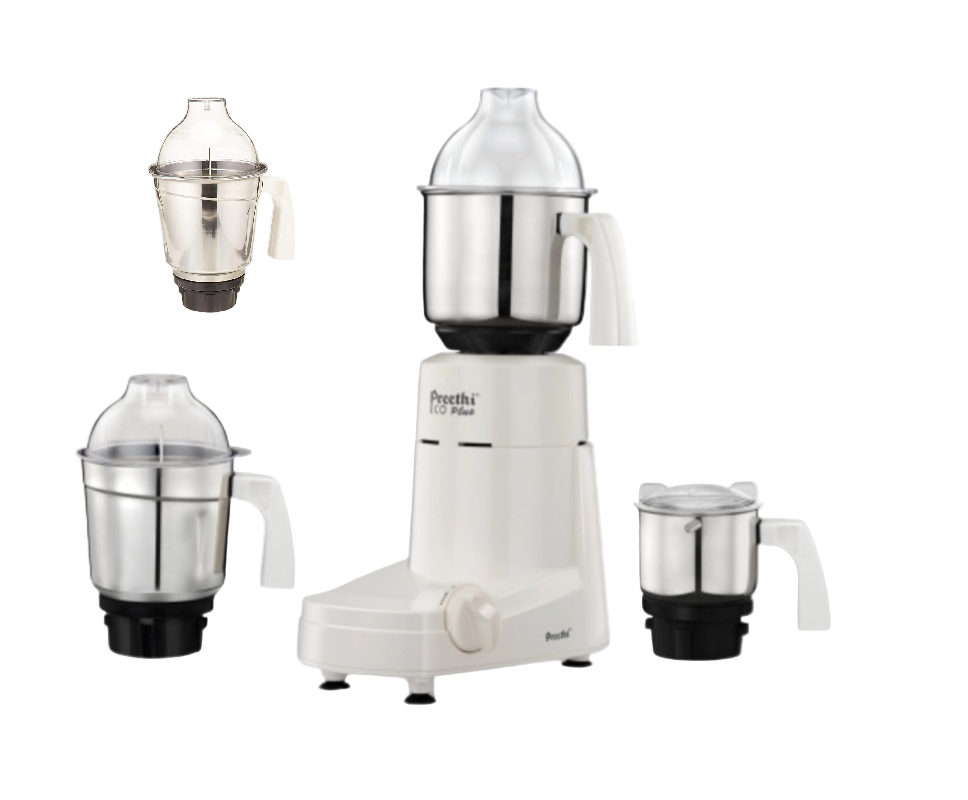 Preethi Eco Plus Jar Mixer Grinder 110 Volts- Gandhi Appliances