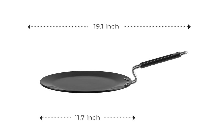 Vinod Hard Anodised Roti Tawa 28 cm (11") - Griddle/Crepe Pan