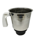 Preethi MGA515 Medium Mixer Jar for Eco Twin, Eco Plus, Nitro, Steele and Blue Leaf, 1-Liter, Silver Without Dome Lid