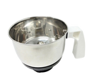 Preethi MGA504 Stainless Steel Genie Jar for Eco Twin, Eco Plus, Steele and Blue Leaf, 0.5-Liter, Silver Without Dome Lid