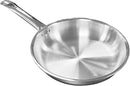 Vinod Smart Triply Stainless Steel Extra Deep Frypan 24cm With Lid
