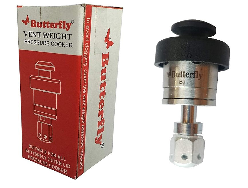 Butterfly Pressure Cooker Regulator Vent Weight Set for Outer Lid Models Only Original