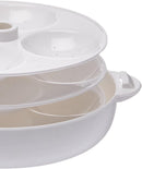 Milton Microwave Idli Maker and Steamer, Makes 12 Idlis, White