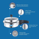 Preethi Aluminum Outer Lid Pressure Pan Induction Base 3 Liter