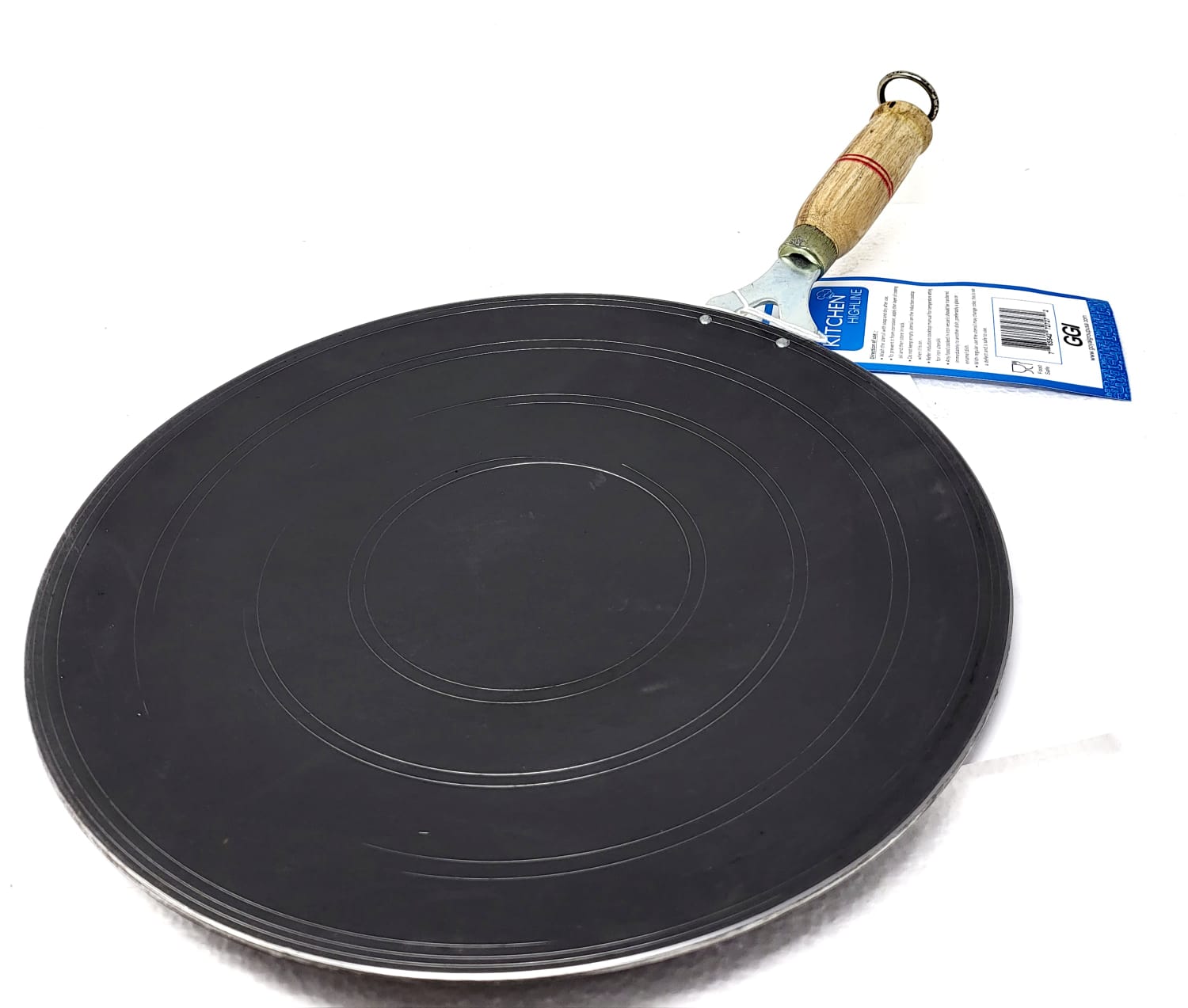 Futura L59 Hard Anodised Tawa / Griddle 28cm Diameter