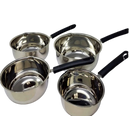 Vinod Stainless Steel Milkpan 4 Pcs Set
