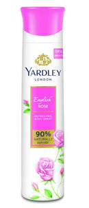 Yardley English Rose Body 150ml 5 Oz Refreshing Body Spray