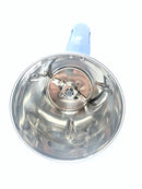Preethi Blue Leaf Platinum Stainless Steel Jar - 1.7 Liter with Dome Lid