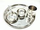 Vinod 7pc Stainless Steel Maharaja Dinner Set