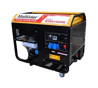 Multistar® MTDG15000E Diesel Generator 220V