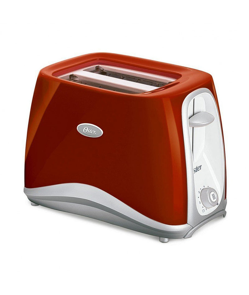 Oster 6544RD-053 Pop Up 2 Slice Toaster, Red (220 Volts - Not for USA)