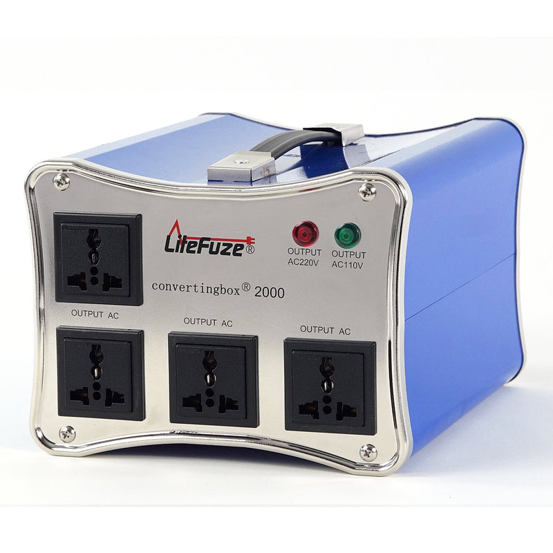 LiteFuze Convertingbox 1000 Watts Premium Step Up/Down Voltage Converter Transformer