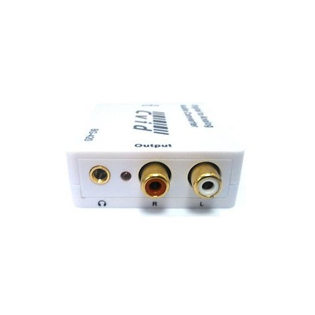 CKITZE BG-420 Optical SPDIF / Coaxial Digital to RCA L/R Analog Audio Converter