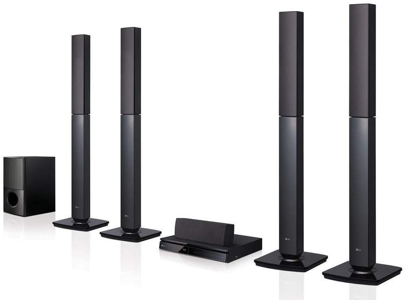 LG LHD657 5.1-Channel Region-Free DVD Home Theater System 110-240 Volt, Black