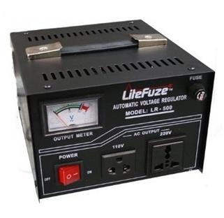 LiteFuze LR-500 Heavy Duty 500 Watt Voltage Regulator/Converter