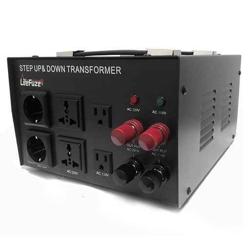 LiteFuze 15000 Watts Heavy Duty Voltage Transformer Converter LT-15000