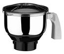 Preethi MGA509 Medium Mixer Jar for Eco Twin, Eco Plus, Nitro and Blue Leaf, 1-Liter, Stainless Steel