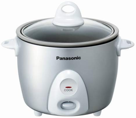Panasonic SR-G06FG Automatic 3.3 Cup (Uncooked) Rice Cooker (Silver) 220V