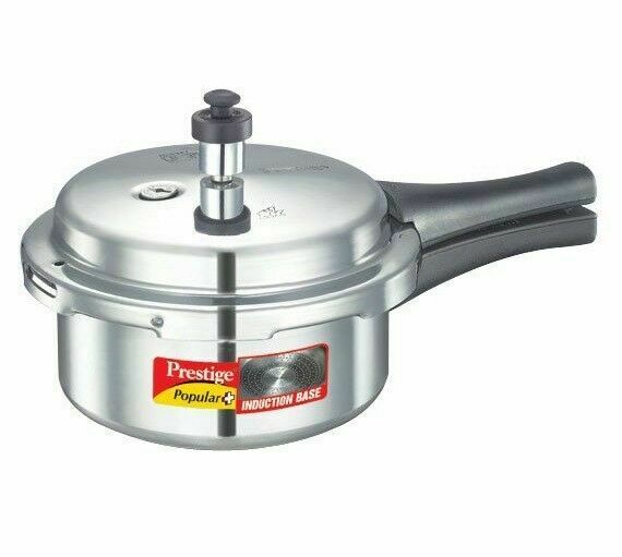  Hawkins Classic 3 liter inner lid aluminum pressure cooker,  induction cooker, wide design pan cooker, best cooker, silver (ICL3W): Home  & Kitchen
