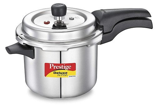 Prestige Svachh Deluxe Alpha 10 Litre Stainless Steel Pressure Cooker