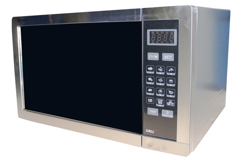 Sharp R-77AT 220 Volt Extra Large 34L Stainless Steel Microwave Oven With Grill 220v
