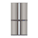 Sharp SJ-F70PE-SL 220 Volt 240 Volt 50 Hz Four Door Stainless Steel Refrigerator