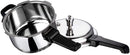Vinod 2 Liter Stainless Steel Sandwich Bottom Pressure Cooker