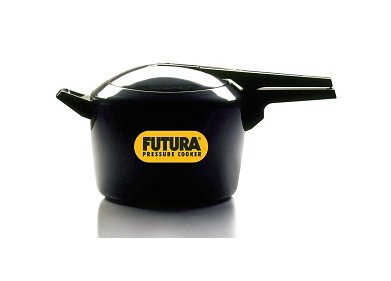 Hawkins Futura Hard Anodized Aluminum 6 Liter Pressure Cooker