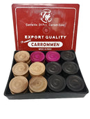 Taj Carrommen Family Play Carrom Coins