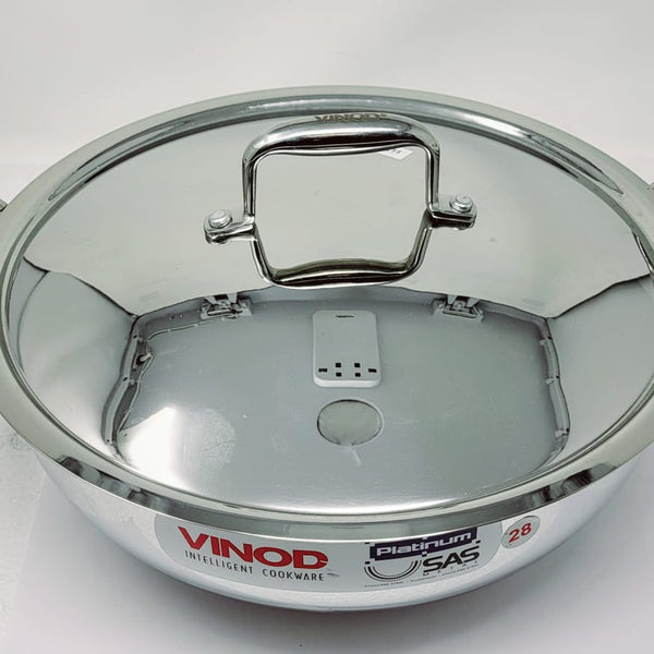 Black M.S Kadai (Extra Large), For Used For Frying And Cooking