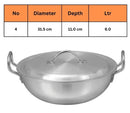 TABAKH Sonex Round Karahi Pot