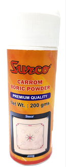 Surco Premium Quality Boric Powder for Carrom Board 200gm