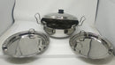 Tabakh Stainless Steel Multi Kadai Induction Friendly- Open Box Store Pickup Only