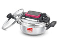Prestige Flip-on Triply  Stainless Steel Pressure Cooker with Glass Lid 3 Liter