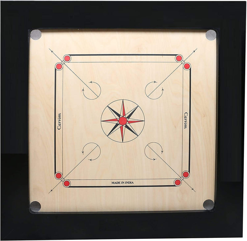 Carrom Board 42" Extra Large Size with Coins and Striker, 6mm - Store Pickup Only