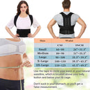 Back Brace Posture Corrector for Women and Men Back Lumbar Support Shoulder Posture Support for Improve Posture Provide and Back Pain Relief Large Size