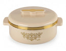CELLO Exotic Insulated Roti Casserole Hot Pot Case 2500ml | Food Grade Inner Steel, Double Wall Insulated, Keeps Fresh for Long Hours | Ideal For Roti, Rice & Biryani