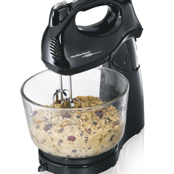 Hamilton Beach 商業用ミキサー Hamilton Beach 64698 Power Deluxe Hand/Stand Mixer Black