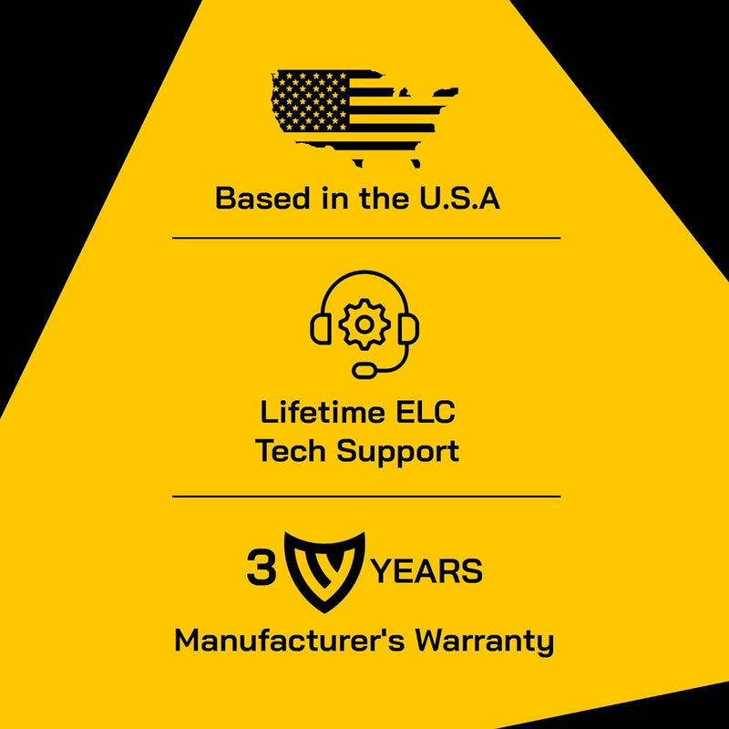 ELC T-1000 Voltage Converter Transformer - Step Up/Down - 110v to 220v / 220v to 110v Power Converter - Circuit Breaker Protection, CE Certified [3-Years Warranty]