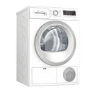 BOSCH WTH85222GB, 220V, Dryer, 220-240 Volts, 8 Kg Capacity, A++ EU Energy Efficiency Rating, White, 220-240V 50Hz
