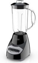 Black and Decker 10-Speed Countertop Blender BL2010BP 6-Cup Plastic Jar, Dishwasher-Safe, Stainless Steel, Suction Feet 110V