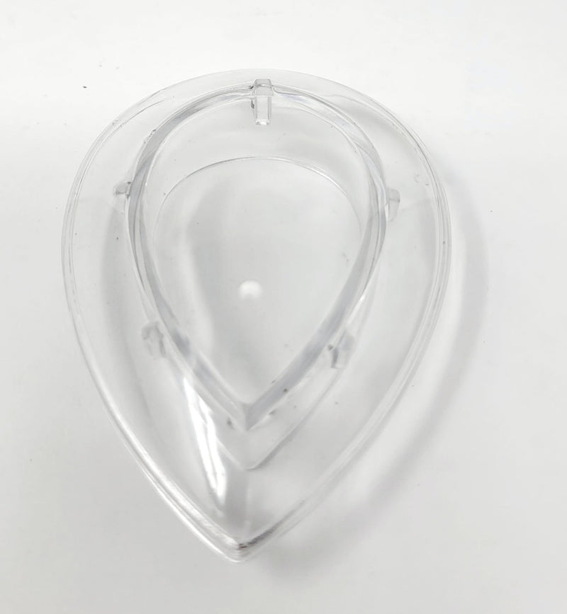 A clear, plastic jar cover for a Preethi mixer jar.