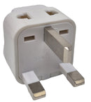 CKITZE BA-7 Grounded Universal 2 in 1 Plug Adapter Type G for UK, Hong Kong, Singapore & more - CE Certified