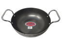 TABAKH Lucky Iron Kadai Flat Bottom