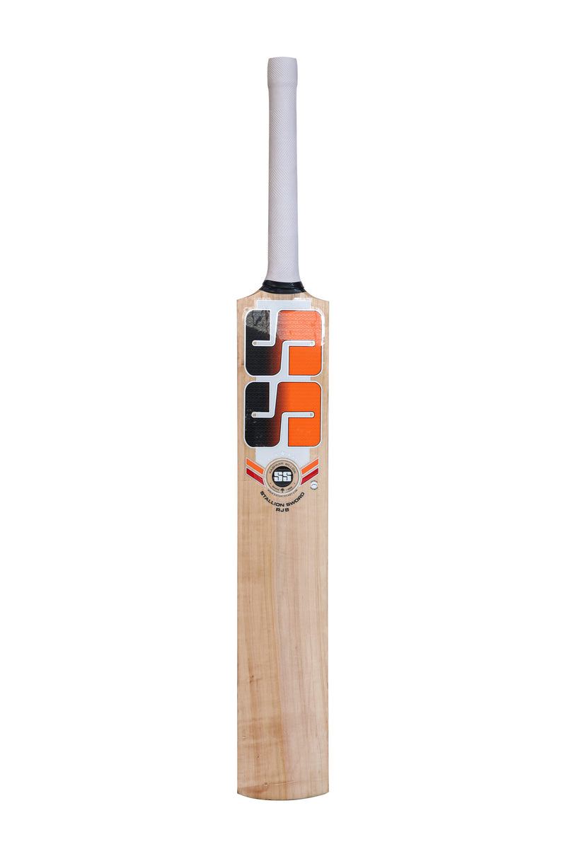 SS Jaddu Players Jumbo Kashmir Willow Leather Ball Cricket Bat Adult Size - Short Handle (Cover Included)