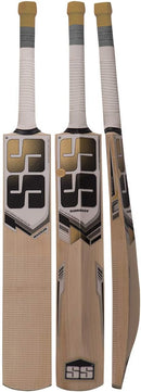 SS Magnum Kashmir Willow Leather Ball Cricket Bat Adult Size - Short Handle (Cover Included)