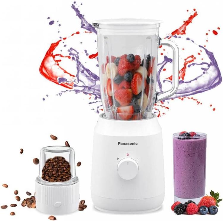 PANASONIC MX-EX1081 BLENDER 400W WHITE GLASS JAR 220 VOLTS NOT FOR USA