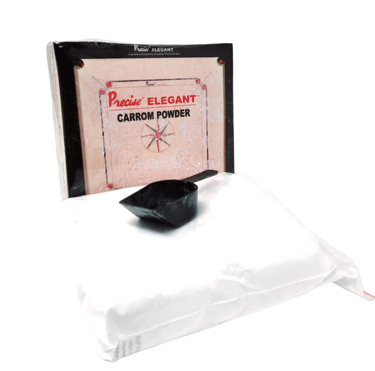 Poudre Pour Carrom Board MB - 12 Bouteilles De 85g, Qualité Extra Lisse, Fabriqué En Inde