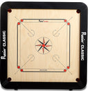 Precise CLASSIC 24mm Carrom Board with Coins, Striker & Powder